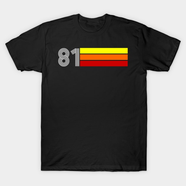 Retro 1981 T-Shirt by Styleuniversal